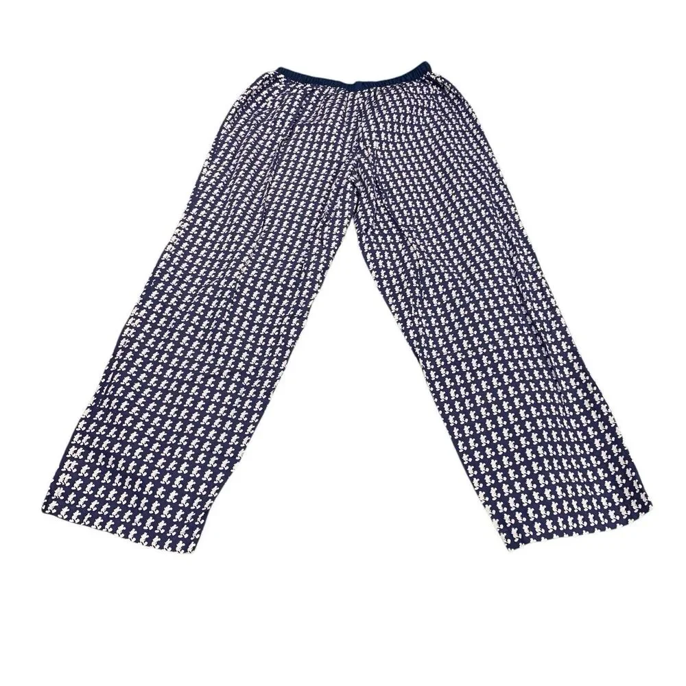 Walt Disney World Adult M Mickey Mouse Pajama Pants M Loungewear Cotton Novelty